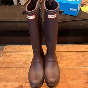 Hunter rain boots